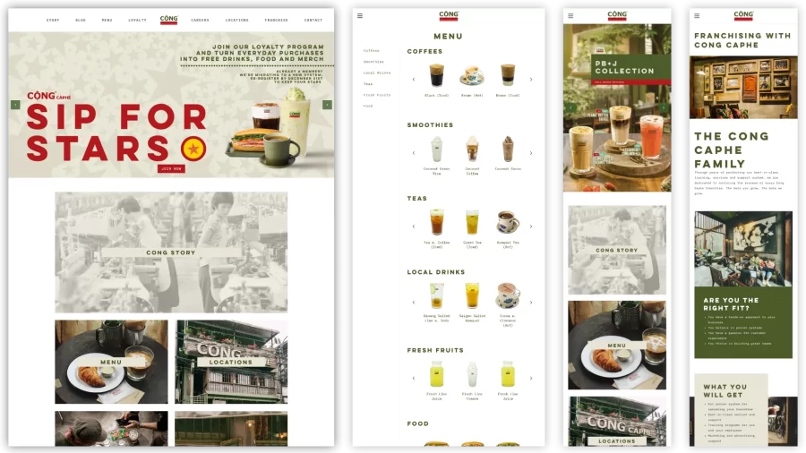 Cong Caphe Showcase 16x9