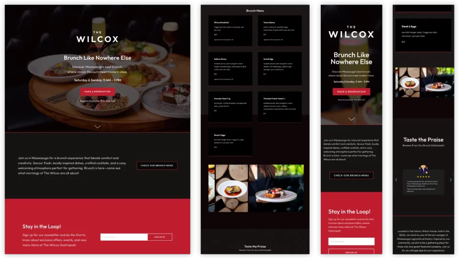 The Wilcox Gastropub Showcase 16x9